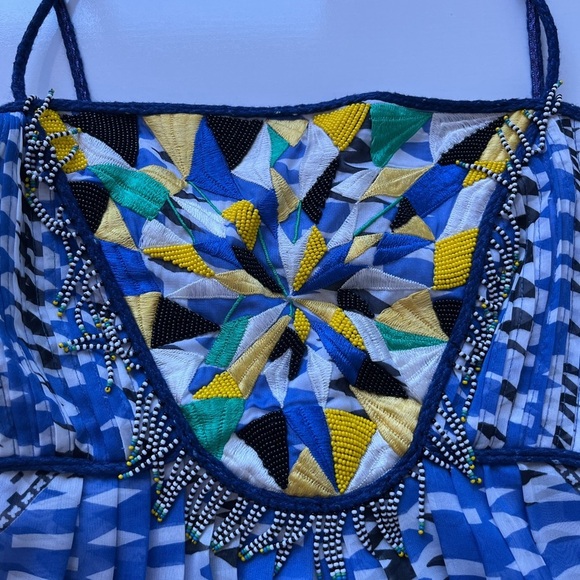 RANNA GILL sunburst maxi tribal print dress by Anthropologie - Picture 5 of 8